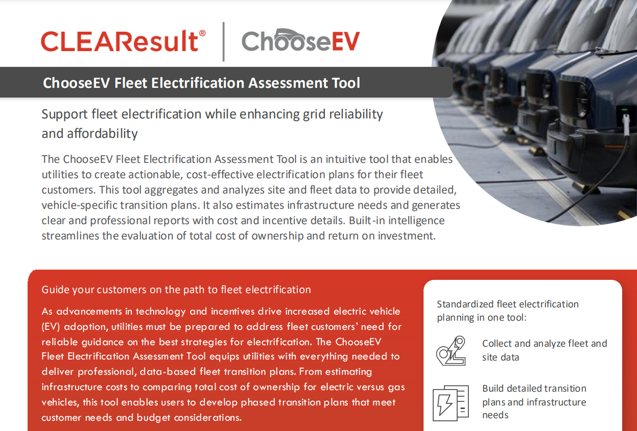 ChooseEV Fleet Assessment Tool