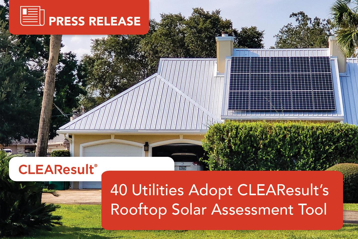 Press Release | Rooftop Solar Assessment